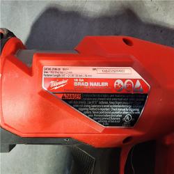 HOUSTON LOCATION - AS-IS Milwaukee M18 Fuel 18V Brushless 18-Gauge Brad Nailer 2746-20 (Bare Tool)