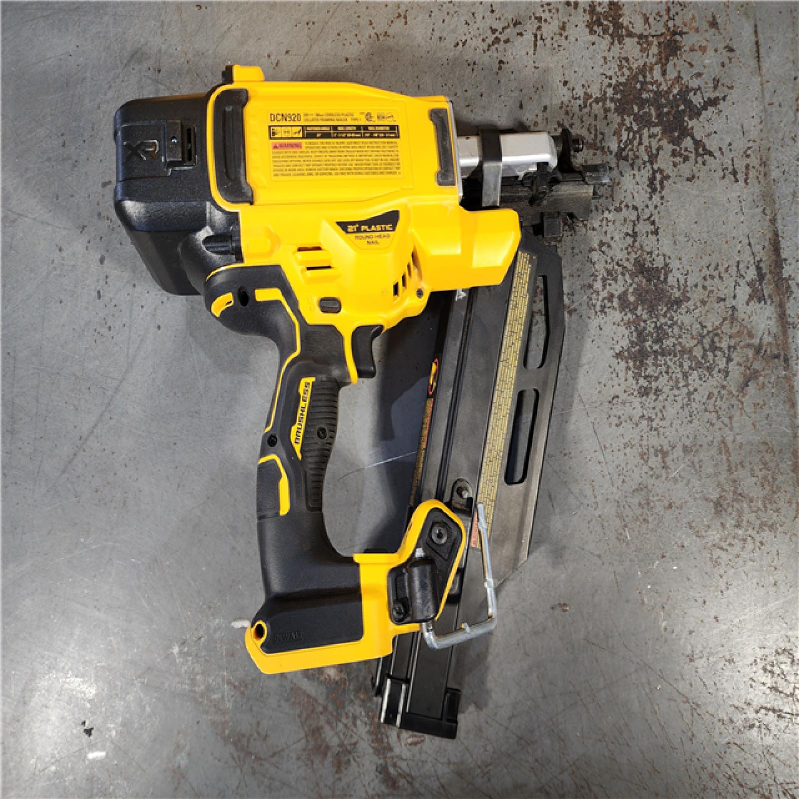 HOUSTON LOCATION - AS-IS DEWALT 20-Volt 21Â° Cordless Framing Nailer (Tool-Only)