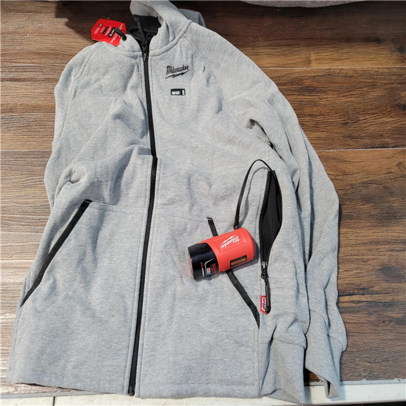 CALIFORNIA NEW MILWAUKEE M12 WOMENS HEATED HOODIE KIT (BATTERY AND CHARGER INCLUDED)