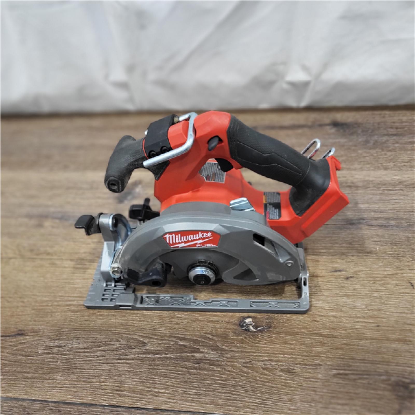 AS-IS M18 FUEL 18V Lithium-Ion Brushless Cordless 6-1/2 in. Circular Saw (Tool-Only)