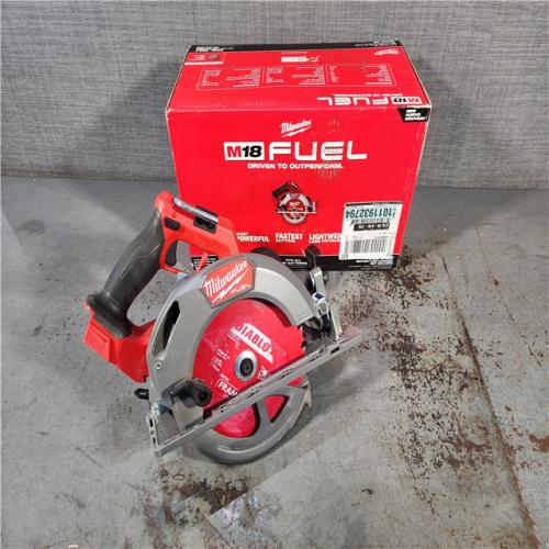 HOUSTON LOCATION - AS-IS Milwaukee M18 FUEL 18V Lithium-Ion Brushless Cordless 7-1/4 in. Circular Saw (Tool-Only)