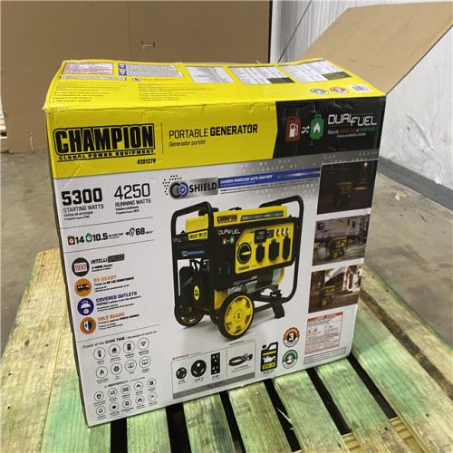 Houston Location - AS-IS Champion 5300 Running Watts Generator