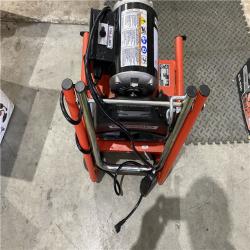 Houston location AS-IS Ridgid Drain Cleaning Machine Corded 165 RPM K-400 with C-32 IW