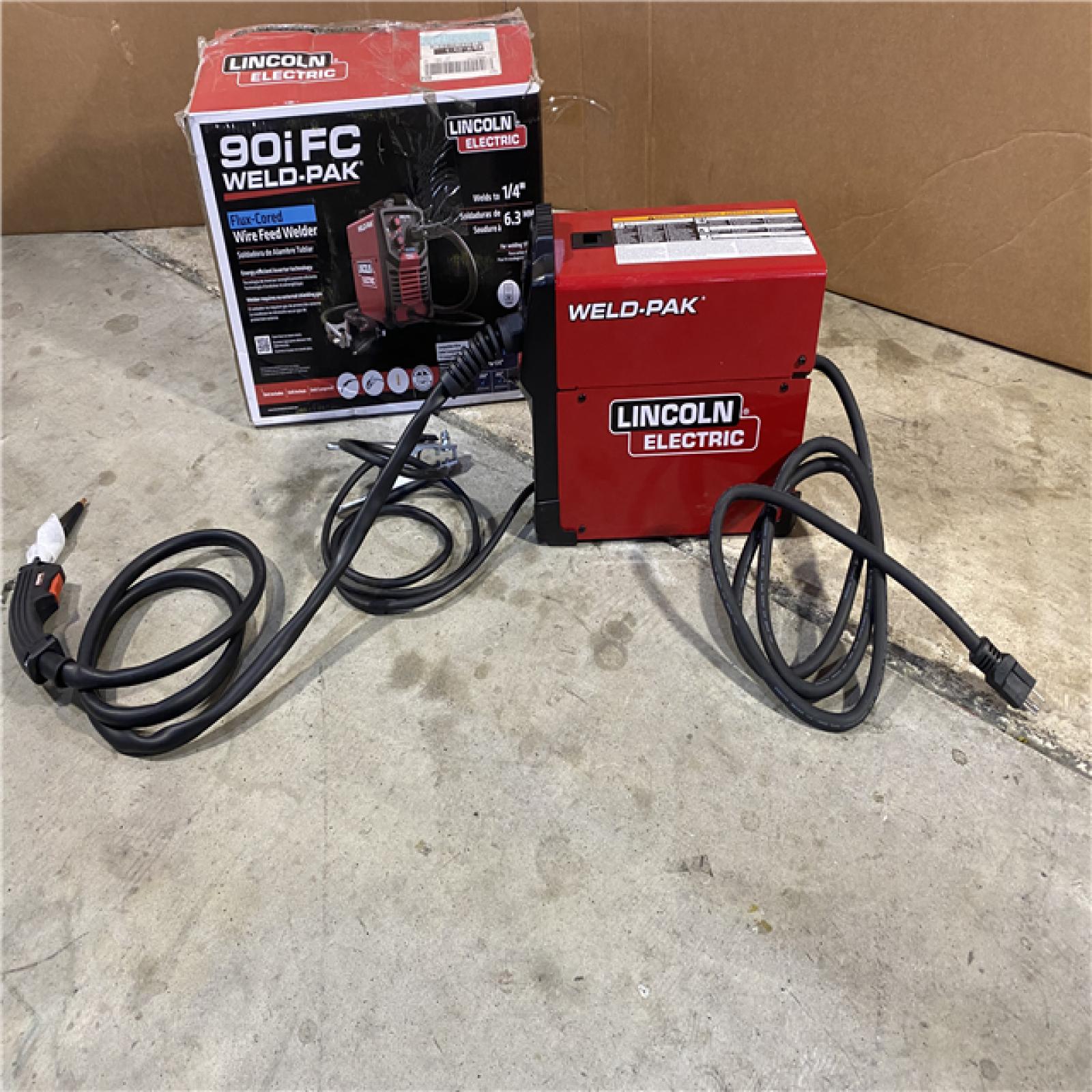 HOUSTON LOCATION -AS-IS WELD-PAK 90i FC Flux-Cored Wire Feeder Welder (No Gas)