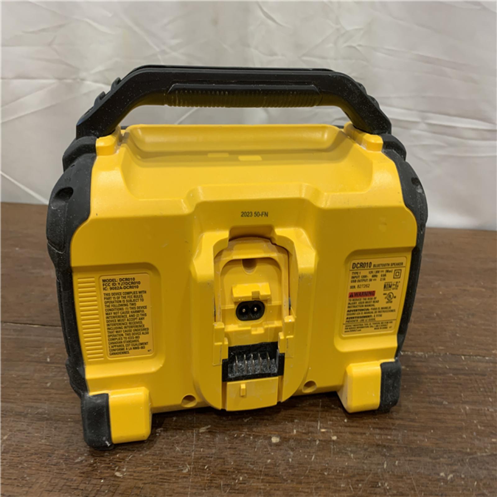 AS-ISDeWalt Bluetooth Speaker