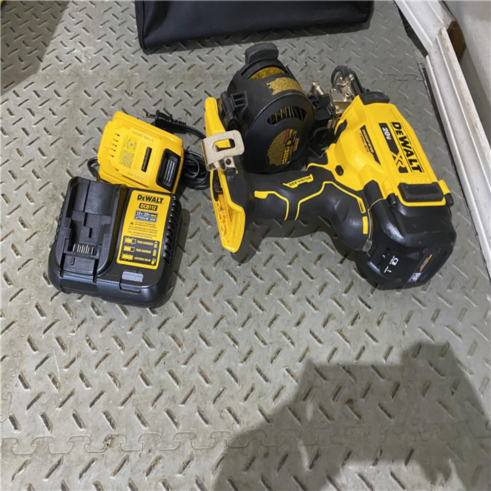 Houston location AS-IS Stanley  Black & Decker 2007898 Roofing Nailer Cordless