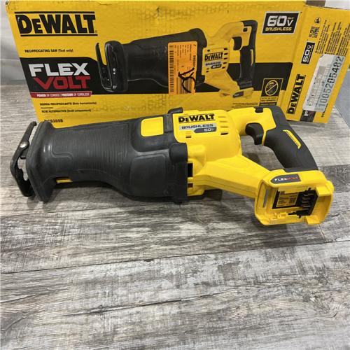 AS-IS DeWalt DCS389B FLEXVOLT 60V MAX Cordless Brushless Reciprocating Saw (Tool-Only)