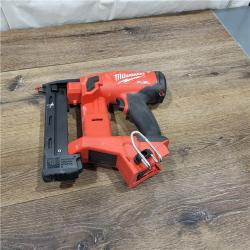 AS-IS M18 FUEL 18-Volt Lithium-Ion Brushless Cordless 18-Gauge 1/4 in. Narrow Crown Stapler (Tool-Only)