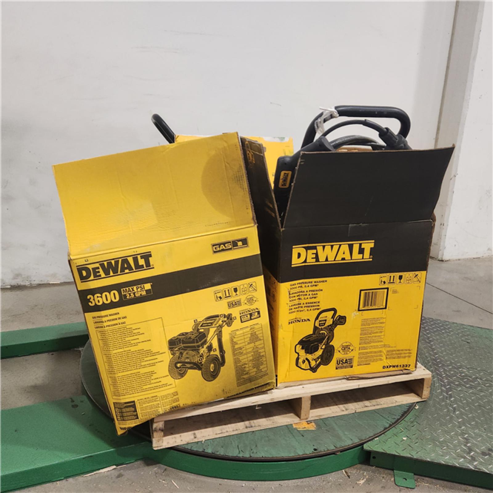 Dallas Location - As-Is DEWALT GAS PRESSURE WASHER (Lot Of 3)