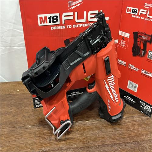 ASAS-ISM18 FUEL 18-Volt Lithium-Ion Brushless Cordless Coil Roofing Nailer (Tool Only)