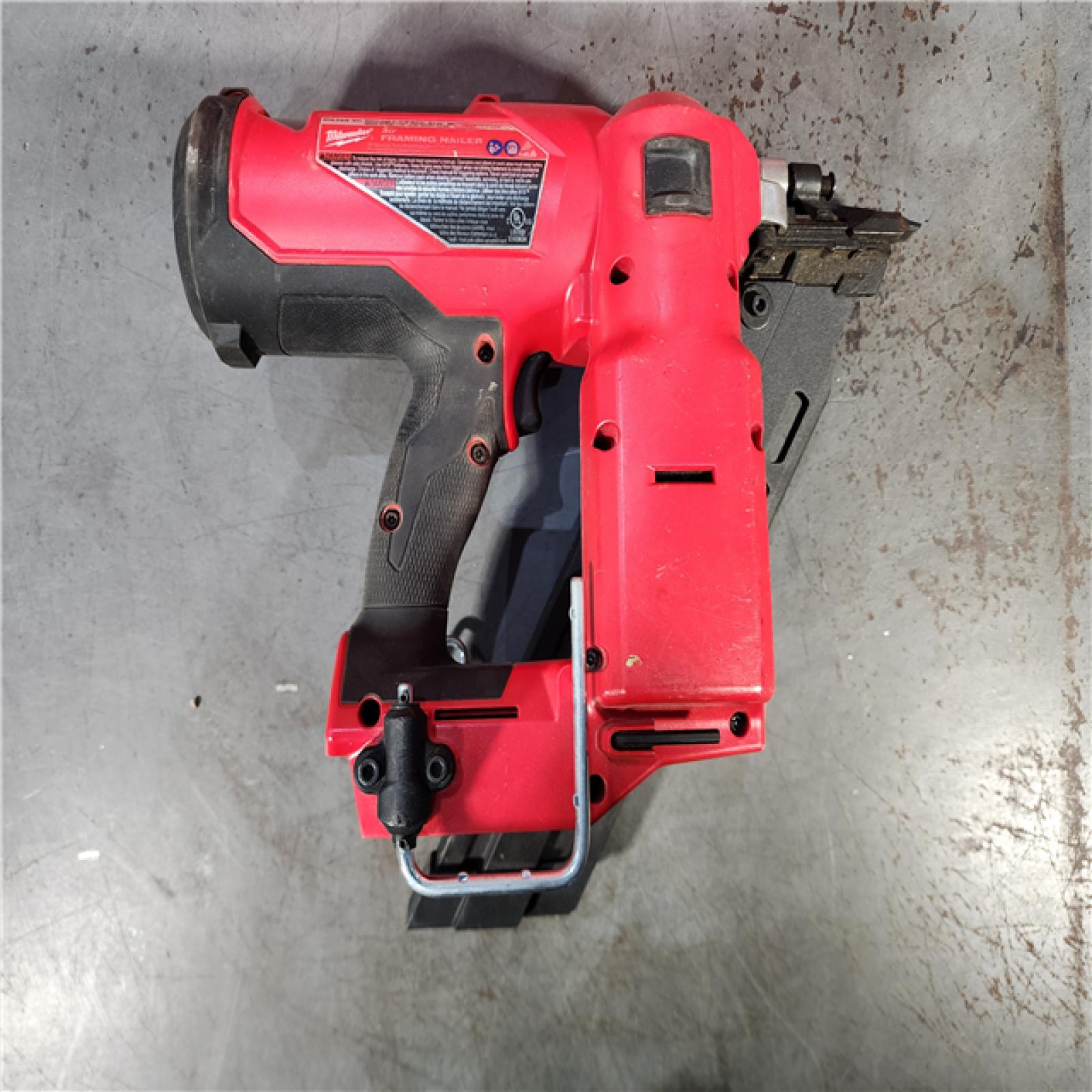 HOUSTON LOCATION - AS-IS M18 FUEL 3-1/2 in. 18-Volt 30-Degree Lithium-Ion Brushless Cordless Framing Nailer (Tool-Only)