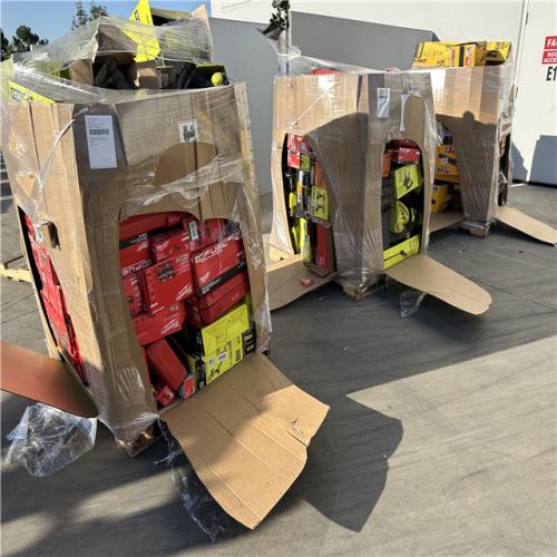 California AS-IS POWER TOOLS Partial Lot (3 Pallets) P-R056284