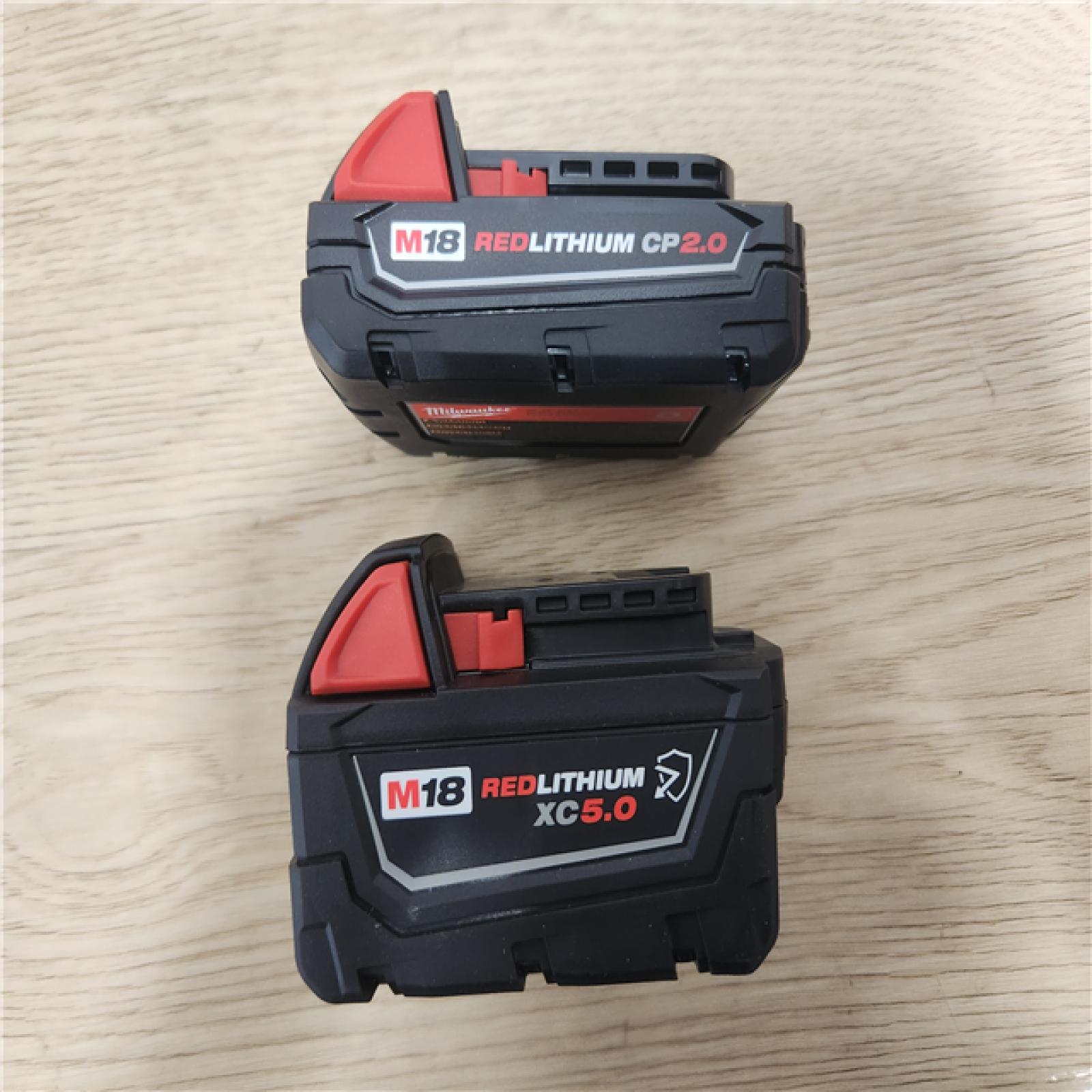 Phoenix Location Milwaukee M18 18-Volt Lithium-Ion Starter Kit with One 5.0 Ah and One 2.0 Ah Battery and Charger