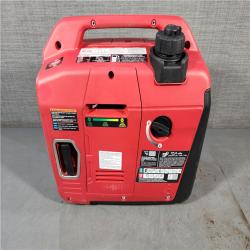 HOUSTON LOCATION - AS-IS 1500-Watt Recoil Start Gasoline Powered Ultra-Light Inverter Generator with 60cc OHV Engine and CO Sensor Shutdown