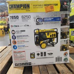 Dallas Location - As-Is Champion 6250-Watt Dual Fuel Portable Generator