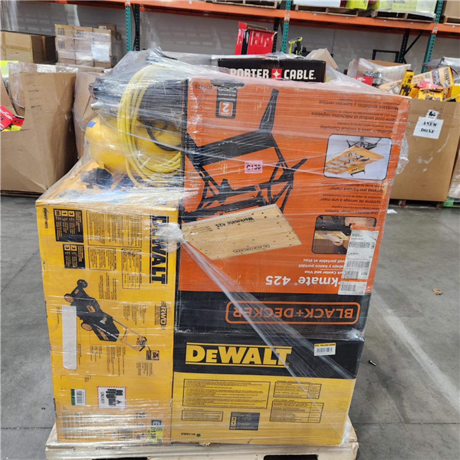 Dallas Location - As-Is DEWALT Tool Pallet