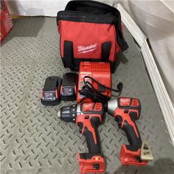 Houston location AS-IS Milwaukee Electric Tools 2691-22 MILWAUKEE M18 COMBO KITS LIKE NEW