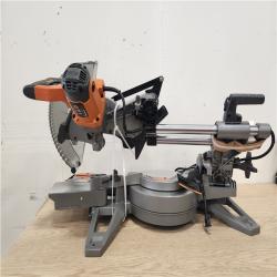 Phoenix Location NEW RIDGID 15 Amp Corded 12 in. Dual Bevel Sliding Miter Saw with 70 Deg. Miter Capacity and LED Cut Line Indicator R4222