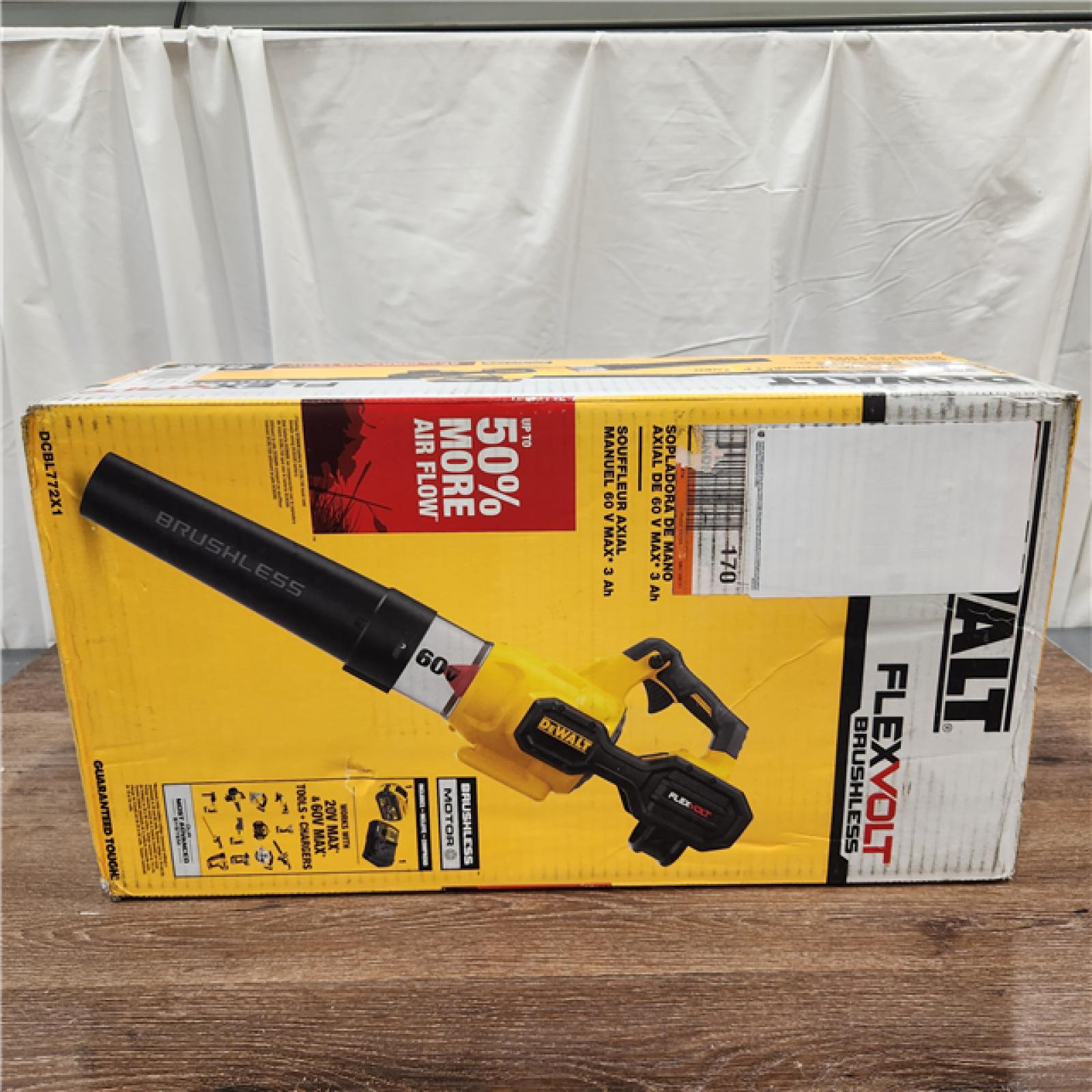 AS-IS DEWALT 60V MAX Brushless Cordless Handheld Leaf Blower