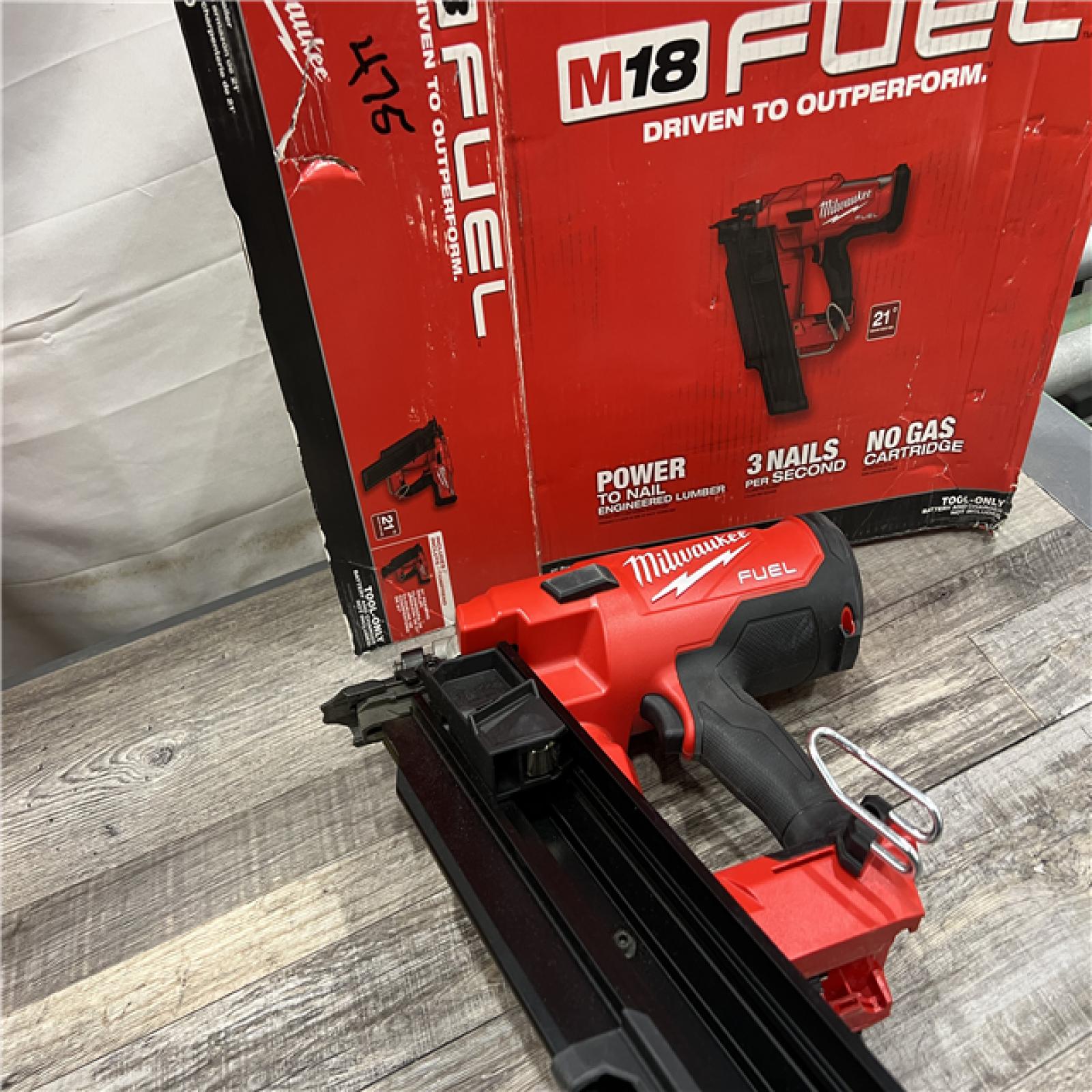 AS-IS Milwaukee 2744-20 M18 FUEL 21-Degree Cordless Framing Nailer (Tool Only)