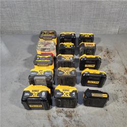 HOUSTON LOCATION - AS-IS DEWALT BATTERY PACK QTY - 15