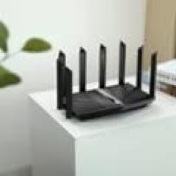 TP-Link AXE7800 Tri-Band Gigabit Wi-Fi 6E Router - Black