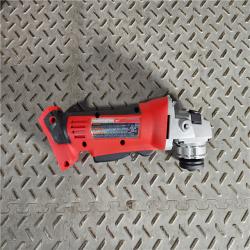 HOUSTON LOCATION - AS-IS Milwaukee 2880-20 M18 FUEL 18-Volt Lithium-Ion Brushless Cordless 4-1/2 in./5 in. Grinder W/Paddle Switch (Tool-Only)