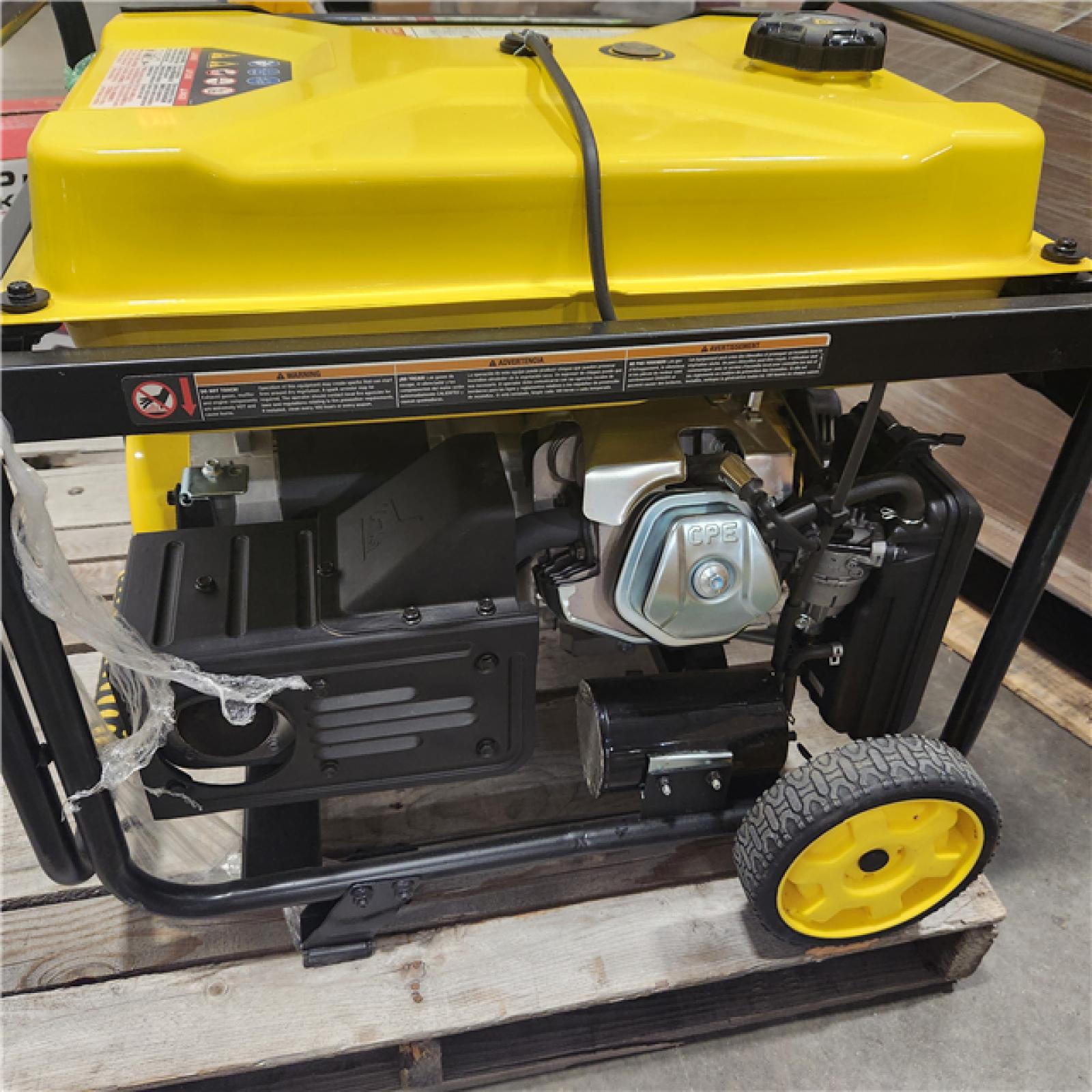 Dallas Location - As-Is Champion 7850/6250w Gas/Propane Portable Generator