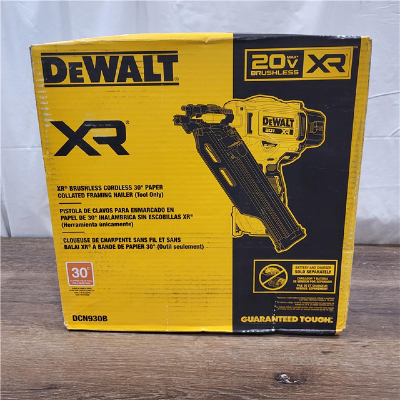 AS-IS 20-Volt 30Â° Cordless Framing Nailer (Tool-Only)