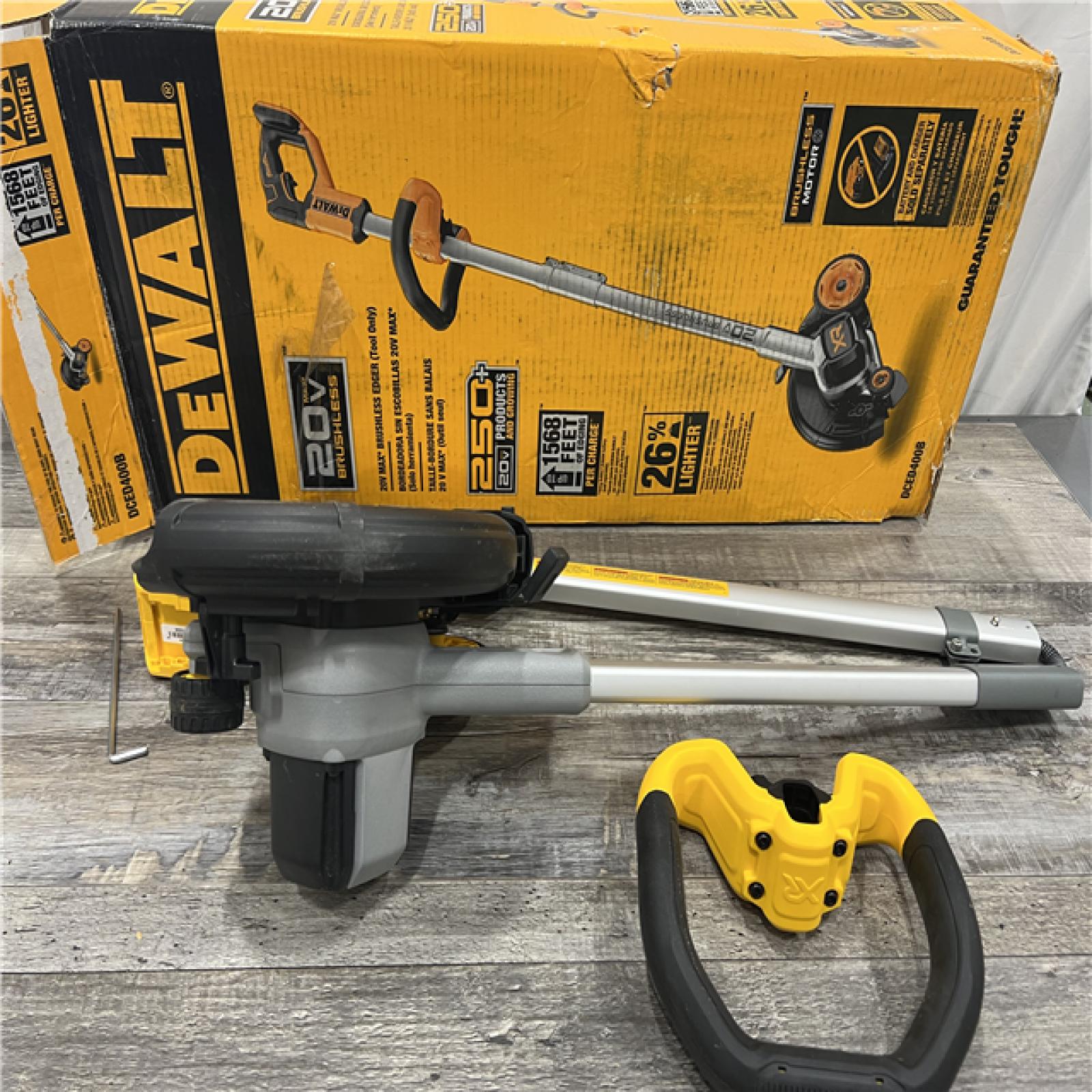 AS-IS DEWALT 20V MAX 7.5 in. Cordless Battery Powered Lawn Edger (Tool Only)