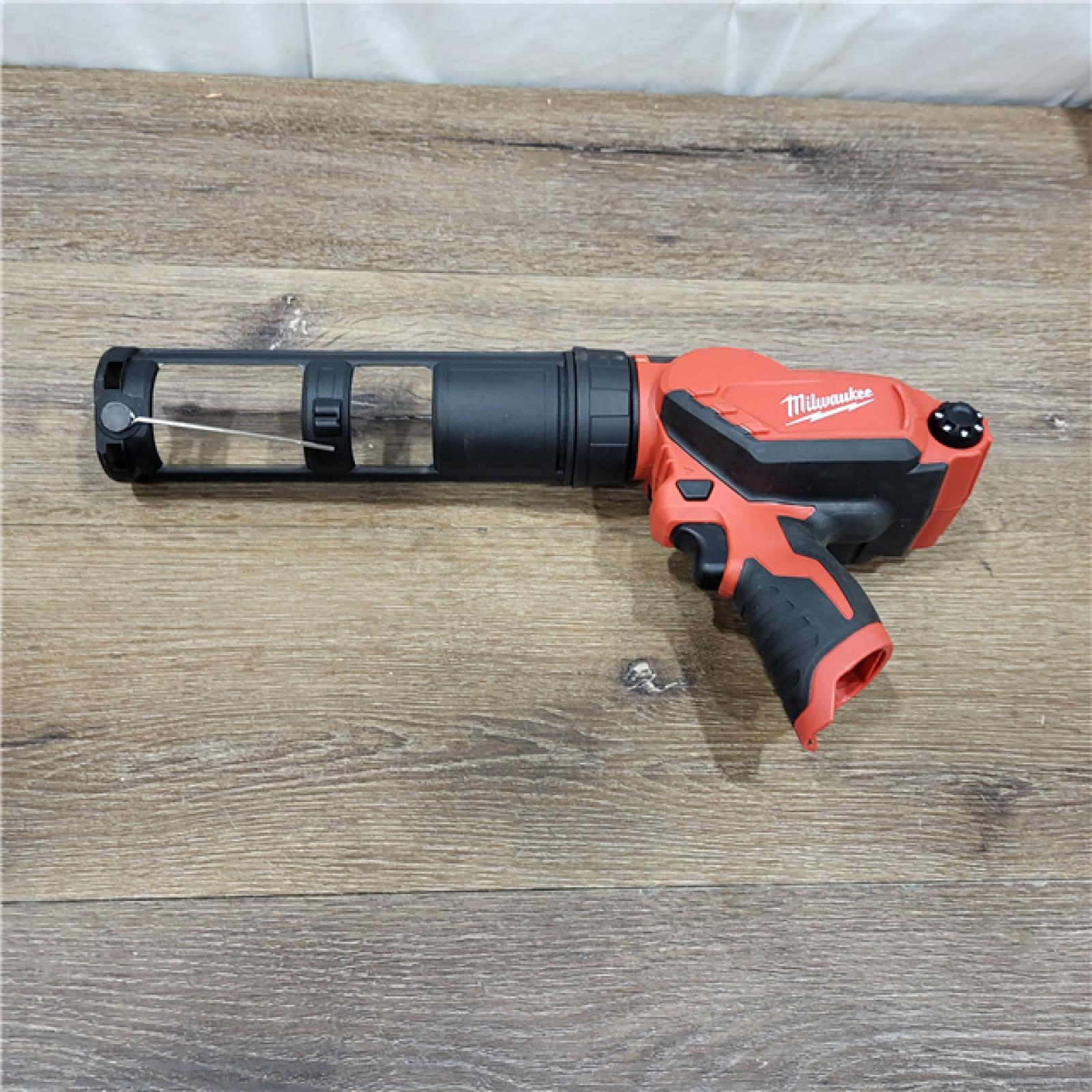 AS-IS Milwaukee 2441-20 M12 12V Cordless 10oz Caulk and  (Tool Only)