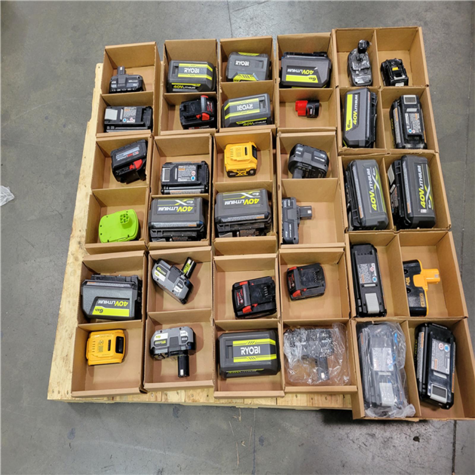 California AS-IS Battery Pallet