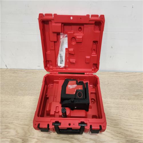 Phoenix Location NEW Milwaukee 100 ft. REDLITHIUM Lithium-Ion USB Green Rechargeable Cross Line Laser Level with Battery  (No Charger)
