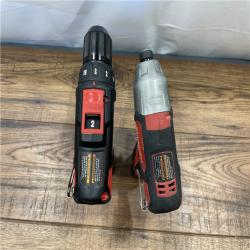 AS-IS Milwaukee M12 12V Lithium-Ion Cordless Drill Driver/Impact Driver Combo Kit