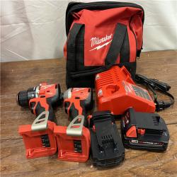 AS-ISMilwaukee M18 Compact Brushless 2-Tool Combo Kit