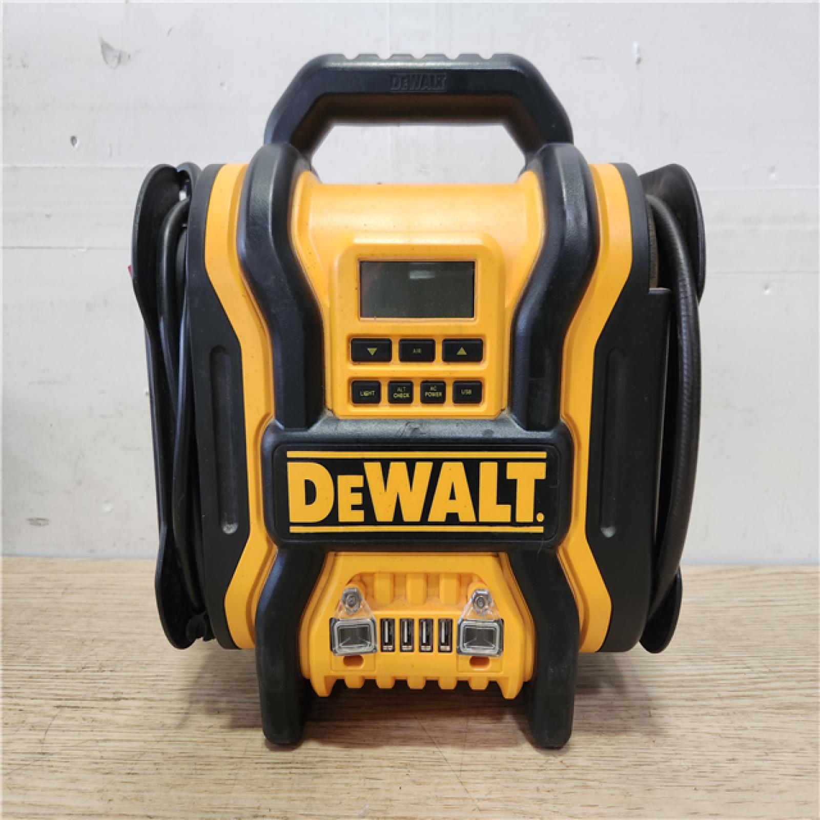 Phoenix Location DEWALT Portable Power 2000 Peak Amp Jump Starter w/Digital Compressor