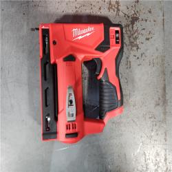 HOUSTON LOCATION - AS-IS (APPEARS LIKE NEW) Milwaukee M12 3/8  Crown Stapler (Tool Only)