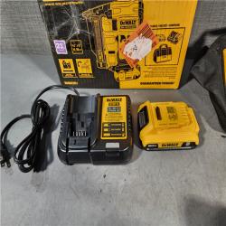 HOUSTON LOCATION - AS-IS DEWALT ATOMIC 20V MAX Lithium Ion Cordless 23 Gauge Pin Nailer Kit with 2.0Ah Battery and Charger