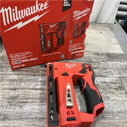 AS-IS Milwaukee Tool M12 3/8  Crown Stapler (Tool Only)