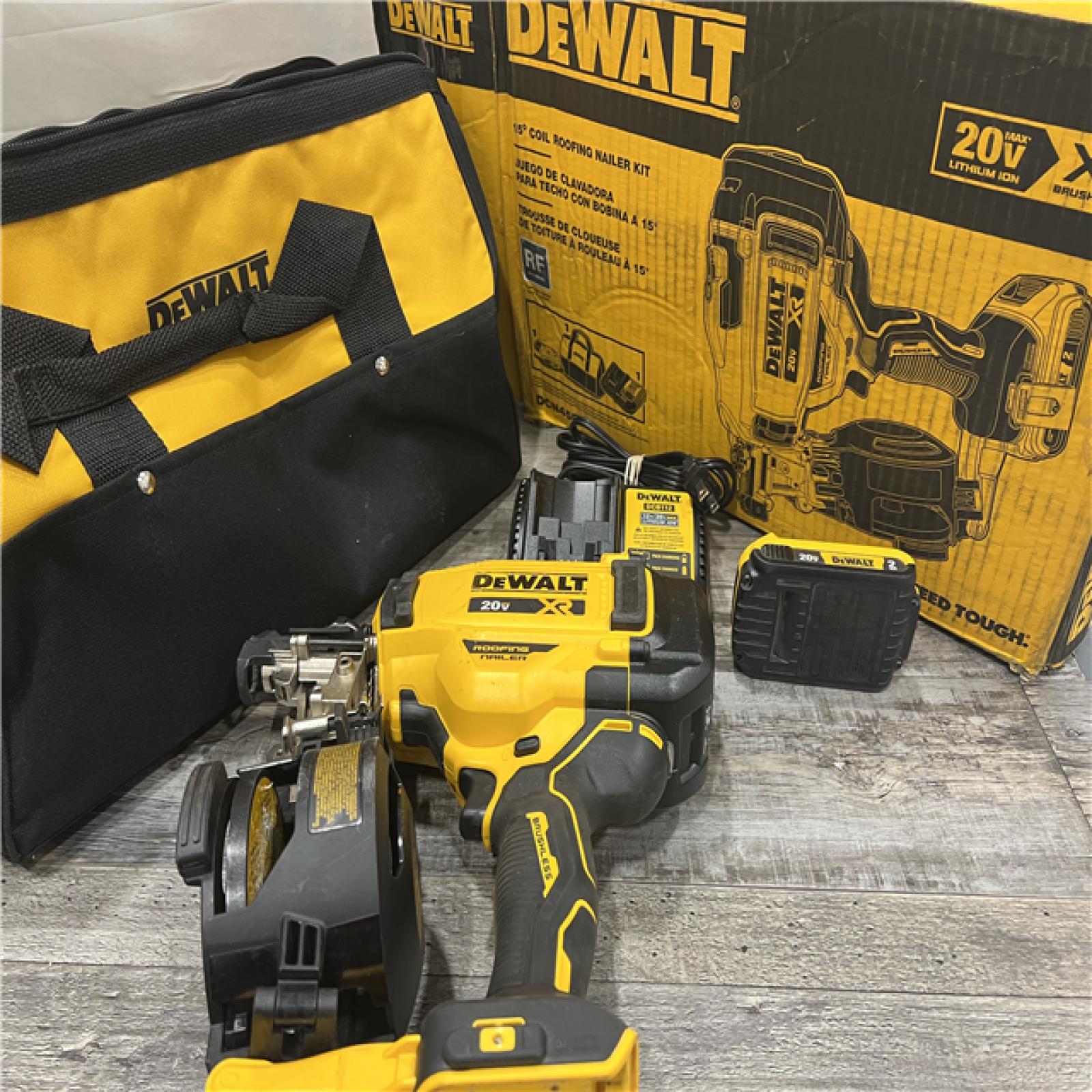 AS-IS DEWALT  Roofing Nailer KIT