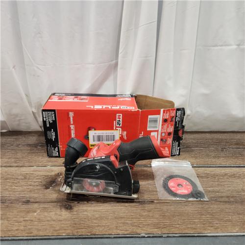 AS IS M12 FUEL 12V Lithium-Ion Brushless Cordless 3 in. Cut Off Saw (Tool-Only)