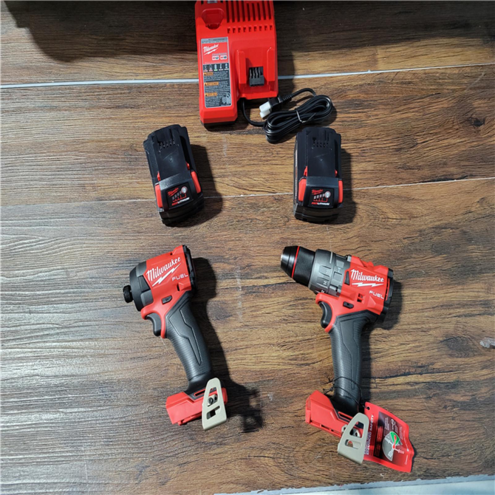 CALIFORNIA NEW MILWAUKEE M18 FUEL 2-TOOL COMBO KIT (2 BATTERIES AND CHARGER INCLUDED)