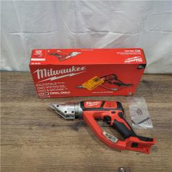 AS-IS Milwaukee M18 18-volt Lithium-ion Cordless 18-gauge Double Cut Metal Shear  Bare Tool