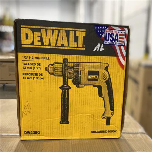 NEW! - DEWALT 7.8 Amp Corded 1/2 in. Variable Speed Reversing Drill