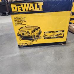 NEW! DEWALT 13 2 Speed 3-Knife Thickness Planer