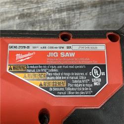 AS-IS Milwaukee M18 FUEL 18 Volt Lithium-Ion Brushless Barrel Grip Cordless Jig Saw (Bare Tool)