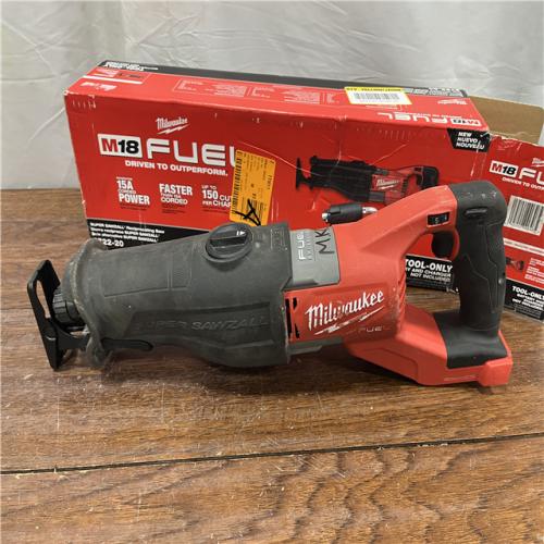 AS-ISMilwaukee M18 Fuel 18V Brushless Super Sawzall Reciprocating Saw 2722-20 (Bare Tool)