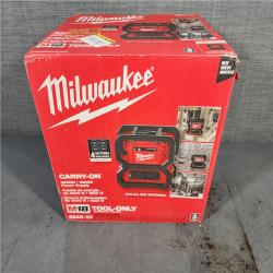 HOUSTON LOCATION - AS-IS Milwaukee M18 Cordless 3600-Watt/1800-Watt Battery Powered Power Supply (Tool Only)