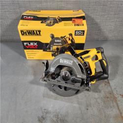 HOUSTON LOCATION - AS-IS DEWALT FLEXVOLT 60V MAX Cordless Brushless 7-1/4 in. Wormdrive Style Circular Saw (Tool Only)