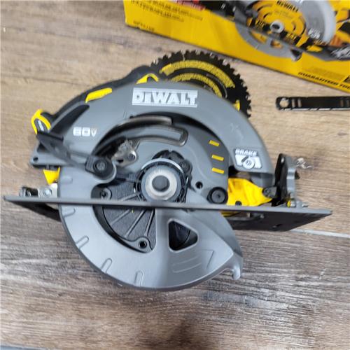 AS-IS DeWALT Flexvolt Max 7-1/4  60V Brushless Circular Saw DCS578B